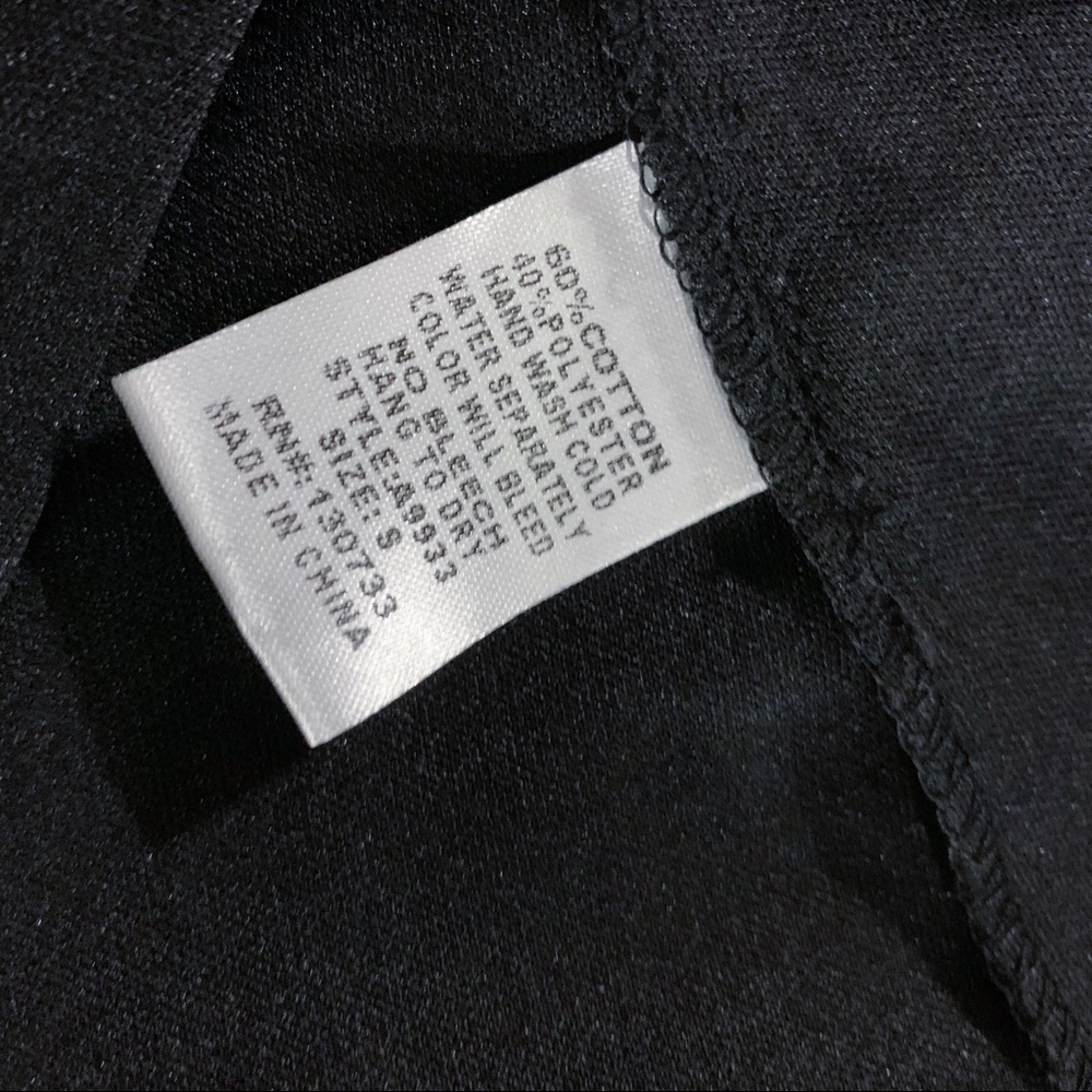 Black Long Sleeve Flirty Party Dress - Picture 15 of 15